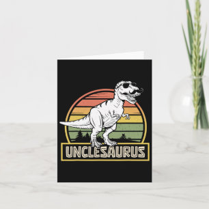 Tarjeta Tío Saurio T Rex Dinosaurio Tío Saurio Combinación
