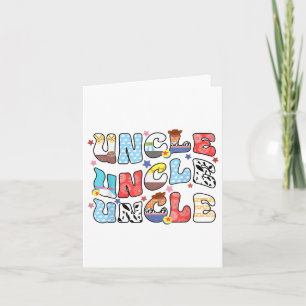 Tarjeta Tío Toy Graciosa Historia Abuelo Padres Día Mujere