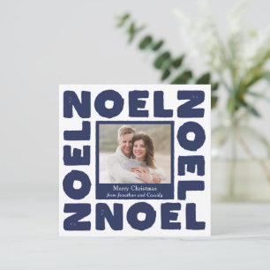 Tarjeta Tipografía contemporánea de foto de vacaciones de