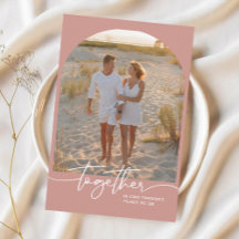 Tipografía de pareja de San Valentín juntos rosa s