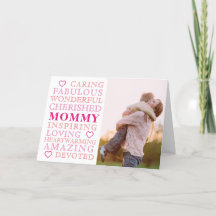 Tipografía del Día de la Madre Fotografía familiar