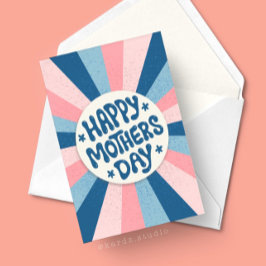 Tarjeta Tipografía divertida personalizada Feliz Día de la