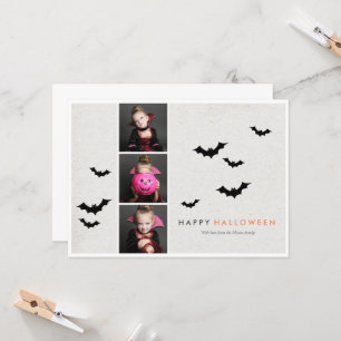 Tarjeta Tira fotográfica de Halloween - Luz