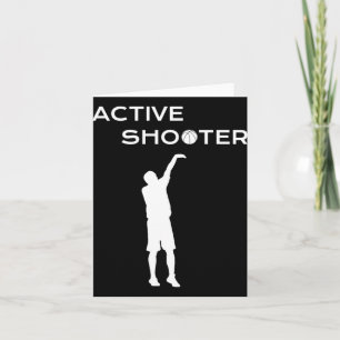 Tarjeta Tirador Activo Jugador de Baloncesto Baloncesto Ac