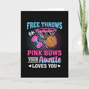 Tarjeta Tiros Libres O Lazos Rosas Tu Tía Te Ama Gen