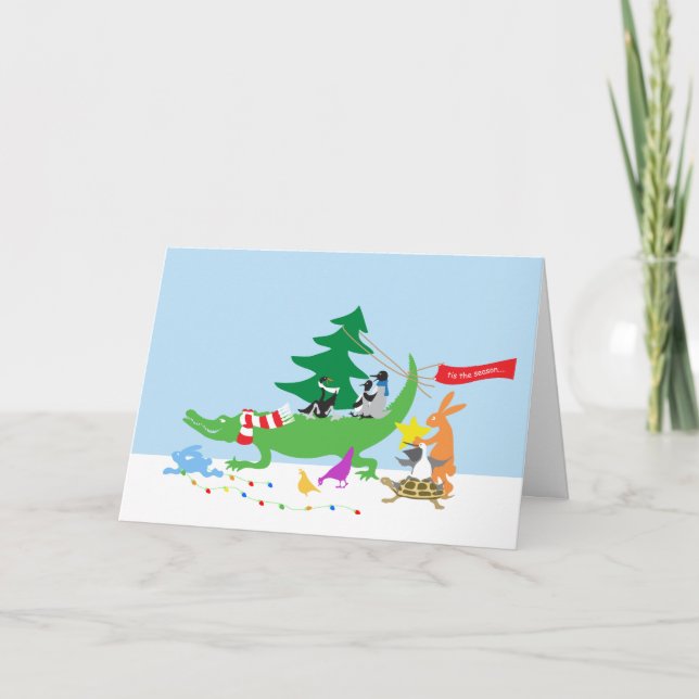Tarjeta Tis the Season (Anverso)