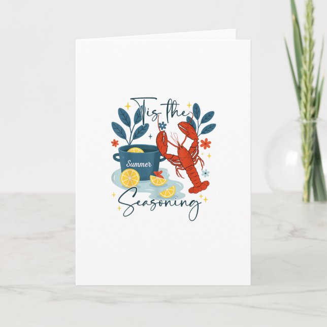 Tarjeta Tis The Season Christmas Quote (Anverso)