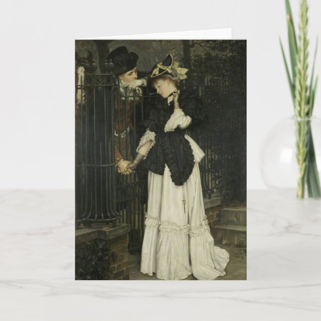 Tarjeta Tissot -  Las Despedidas (Anverso)