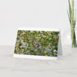 Tarjeta Tístago y trébol picado,