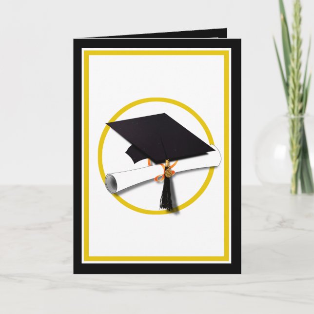 Tarjeta Título de graduación y diploma (Anverso)