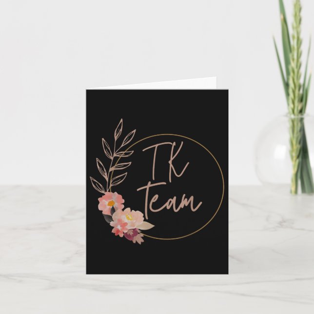 Tarjeta Tk Profesor Transitorio de jardines de infancia Fl (Anverso)