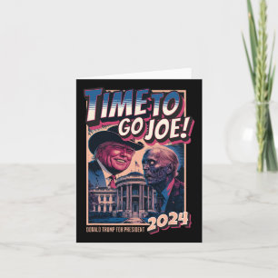 Tarjeta To Go Joe Funny Pro Trump 2024