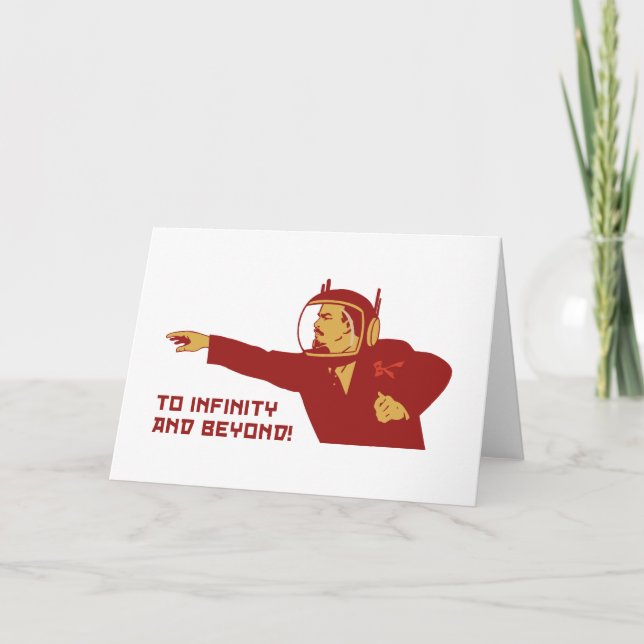 Tarjeta To infinity and bey (Anverso)