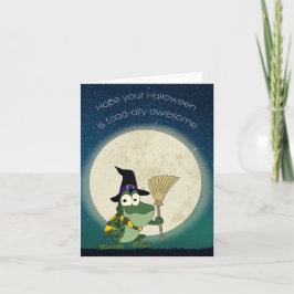Tarjeta Toad-ally Awesome Halloween