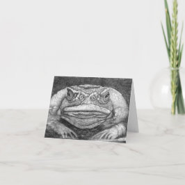 Tarjeta Toad grumpy