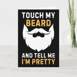 Tarjeta Toca Mi Barba Y Dime Que Soy Un Padre Bastante Div