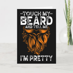 Tarjeta Toca Mi Barba Y Dime Que Soy Un Padre Bastante Div