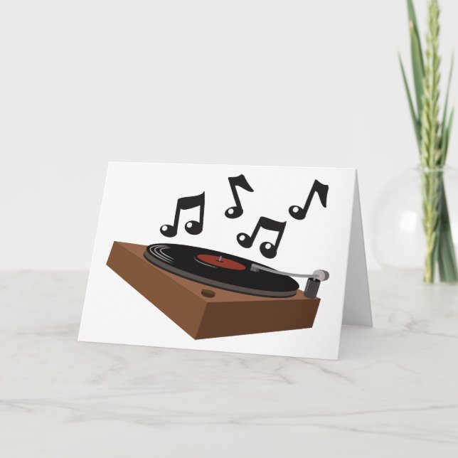 Tarjeta Tocadiscos (Anverso)