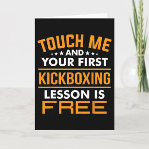 Tarjeta Tócame y tu primera lección de kickboxing es grati