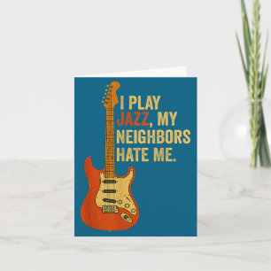 Tarjeta Toco Jazz, Mis Vecinos Me Odian - Guitarrista Dive