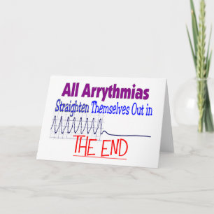 Tarjeta Todas las arritmias se enderecen END