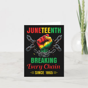 Tarjeta Todas las cadenas desde 1865 Mujeres Junetdecies L