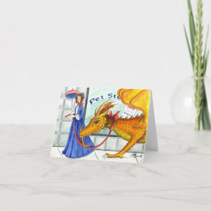 Tarjeta Todas las damas necesitan un dragón