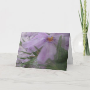 Tarjeta Todas las flores Tarjeta-Sedosas de saludo de la