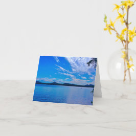 Tarjeta todas las ocasiones, en blanco adentro, hermoso dí