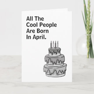 Tarjeta Todas Las Personas Geniales Nacen En Cumpleaños De