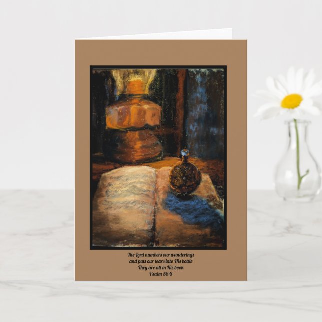 Tarjeta Todas mis lágrimas (Planta pequeña)