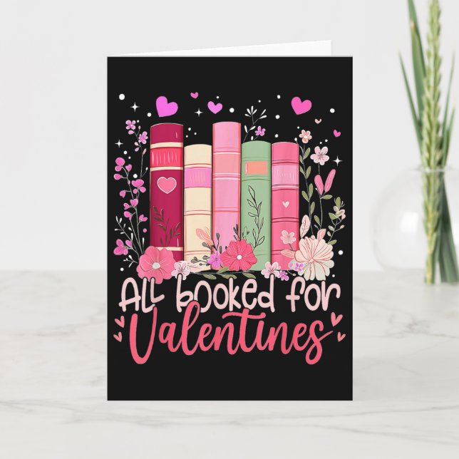 Tarjeta Todas Reservadas Para Mujeres De San Valentín  (Anverso)