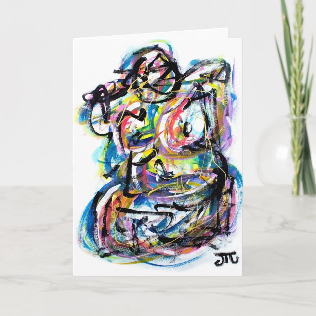 TARJETA "TODAVÍA BELLEZA" (Anverso)