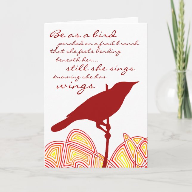 Tarjeta Todavía ella canta (Anverso)