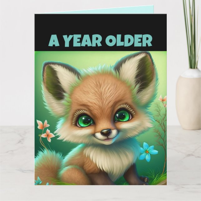 TARJETA ¡TODAVÍA FOXY! CUMPLEAÑOS ESPOSO DE ESPOSA (Anverso)