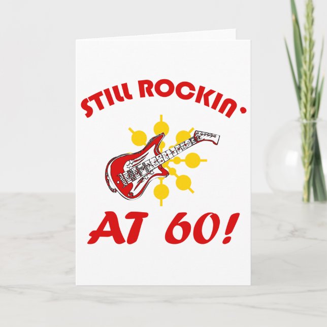 Tarjeta ¡Todavía Rockin A Los 60! (Anverso)