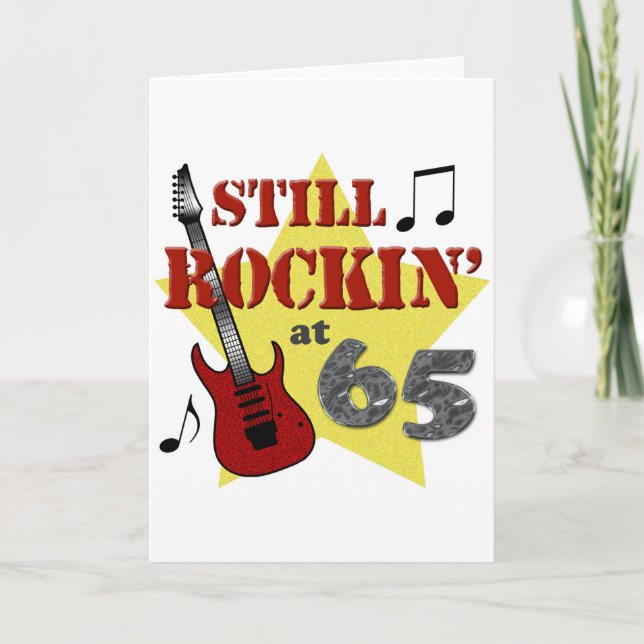 Tarjeta Todavía Rockin en 65 (Anverso)