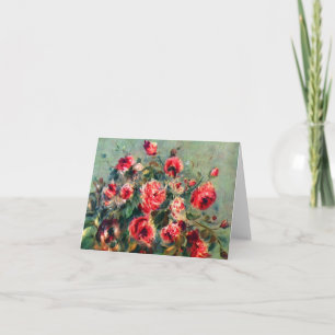 Tarjeta Todavía rosas de la vida de Vargemont de Claude