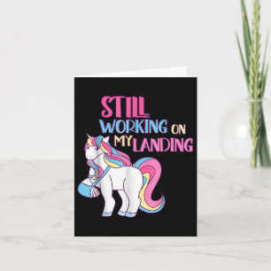 Tarjeta Todavía Trabajando En Mi Lesiones De Aterrizaje Ro