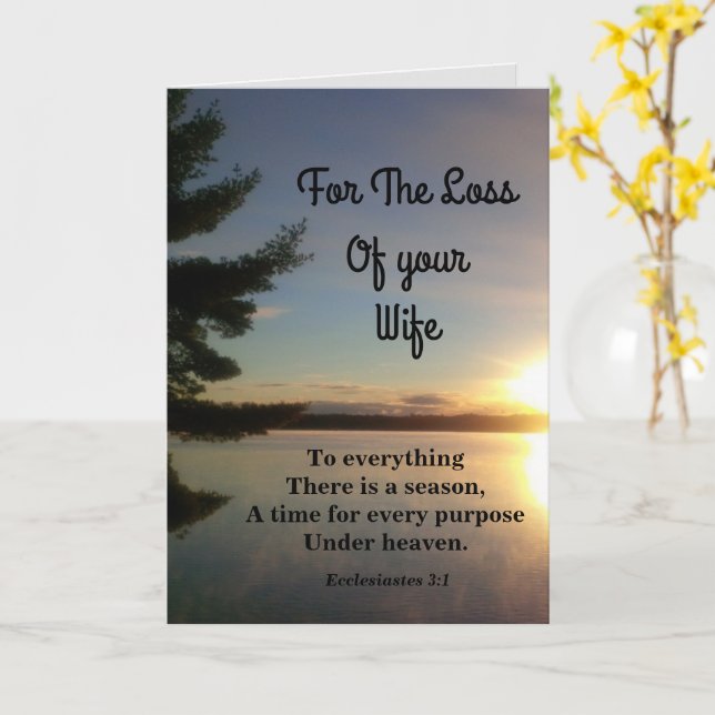 Tarjeta Todo Ahí Es Una Simpatía De Esposa De Temporada (flor amarilla)