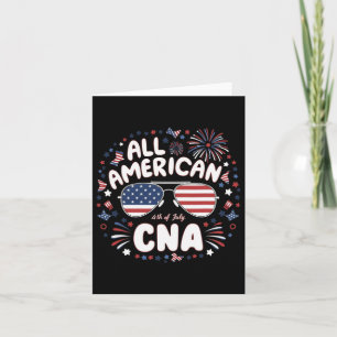Tarjeta Todo americano CNA 4 de julio