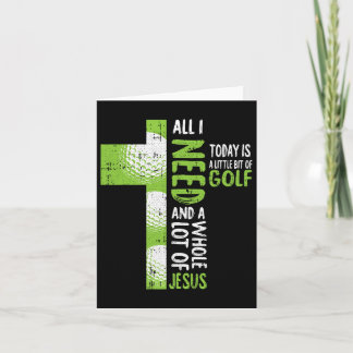 Tarjeta Todo El Lote De Jesucristo Golf Golf Sport Lover C