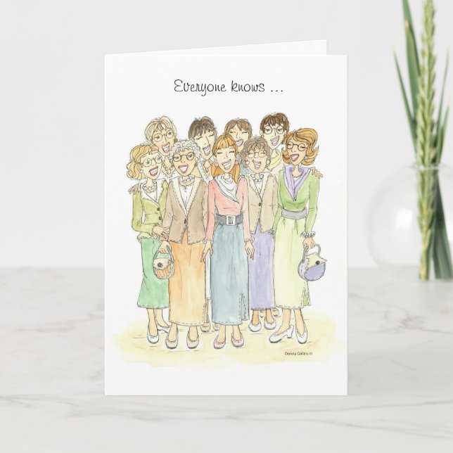 Tarjeta Todo el mundo conoce la carta de Trump. (Anverso)