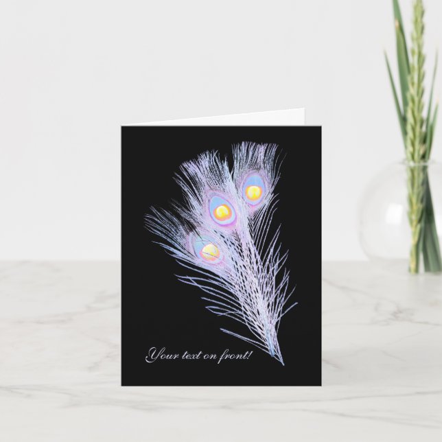 Tarjeta Todo el saludo de encargo de la ocasión le (Anverso)