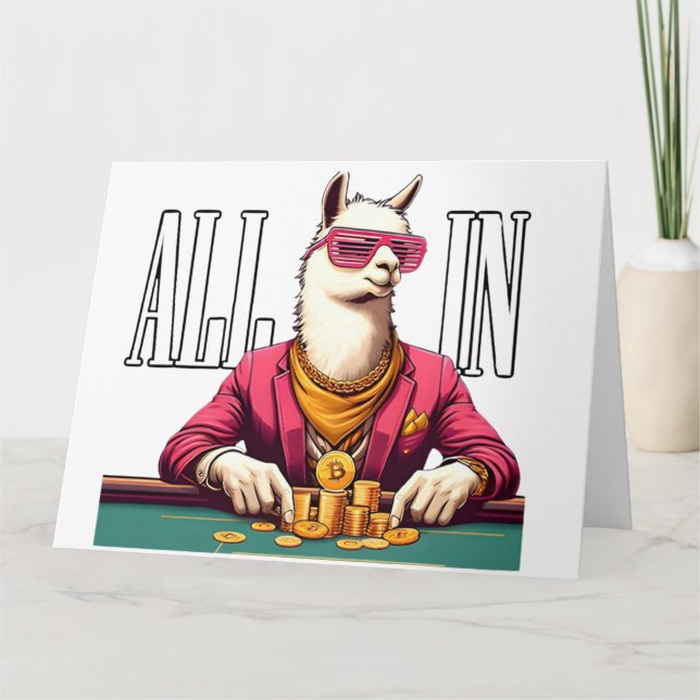 Tarjeta TODO EN Crypto Bitcoin lamacrazylife - BTC crypto (Anverso)