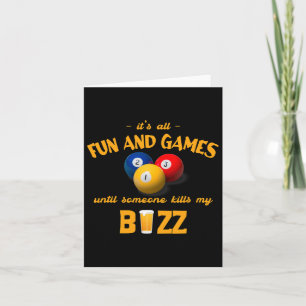 Tarjeta Todo Es Diversión Y Juegos Hasta Que Alguien 8 Ll 