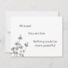 Tarjeta "Todo está Bien"