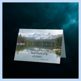 Tarjeta Todo está en temporada, en blanco