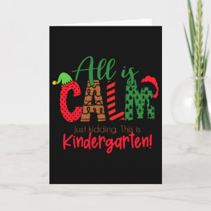 Tarjeta Todo está tranquilo, solo bromeo, es la Navidad de