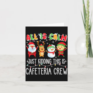 Tarjeta Todo está tranquilo, solo bromeo, esto es Cafeteri